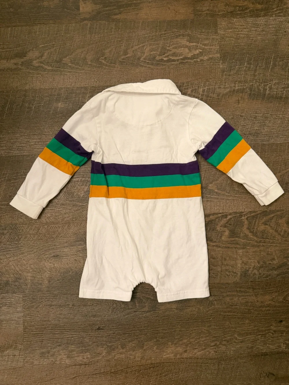 Lulu Bebe Mardi Gras romper